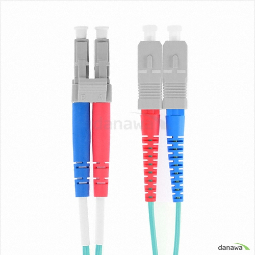 강원전자 NETmate 10G 광점퍼코드 LC-SC-2C-멀티모드