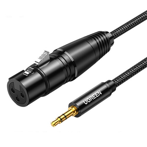 유그린  XLR 캐논 to 3.5mm 스테레오 마이크 케이블