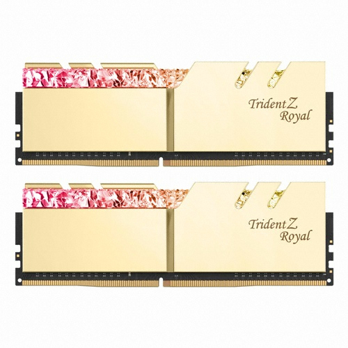 G.SKILL  DDR4-3600 CL18 TRIDENT Z ROYAL 골드 패키지
