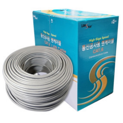 라인업시스템 LANStar LS-6UTP-300M CAT.6 UTP 제작용 BOX 케이블