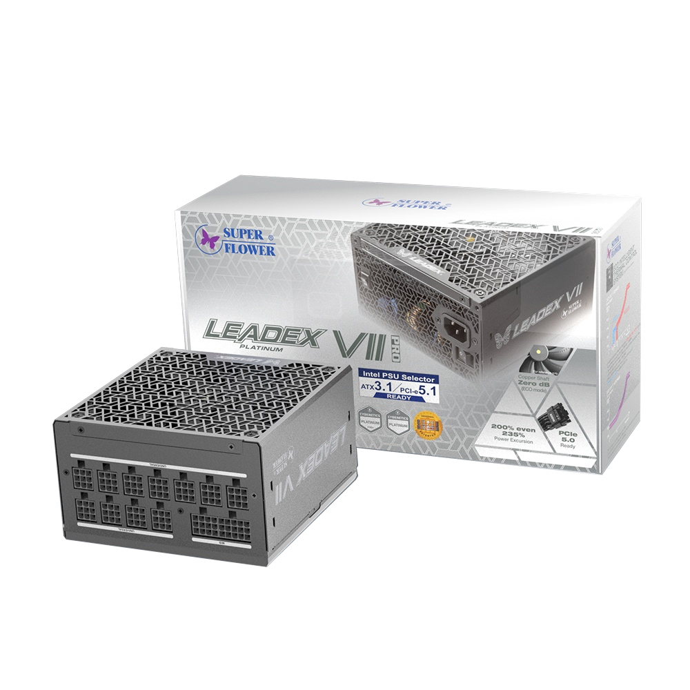 슈퍼플라워  SF-850F14XP LEADEX VII PRO PLATINUM 블랙 ATX3.1