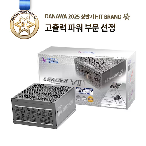 슈퍼플라워  SF-1200F14XP LEADEX VII PRO PLATINUM 블랙 ATX3.1