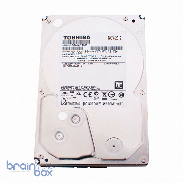 도시바  DT01 7200/64M/해외구매