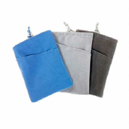 히키스  다용도 외장하드 벨벳 파우치