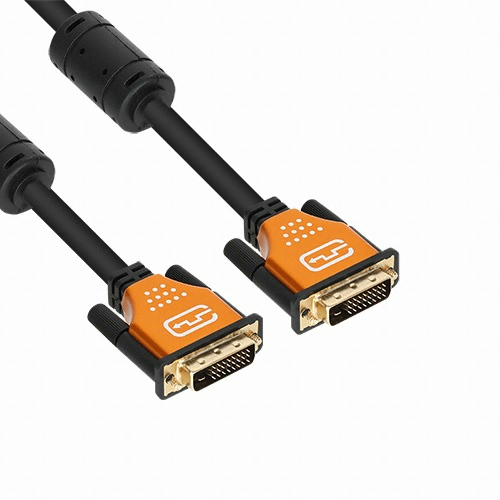 강원전자 NETmate DVI-D 듀얼 M/M 골드메탈 케이블
