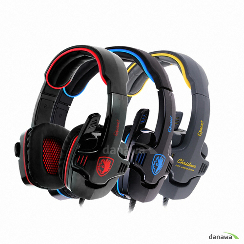 SADES  Gpower SA-708 스테레오 게이밍 헤드셋