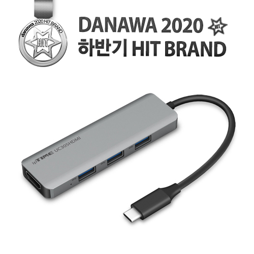 EFM네트웍스 ipTIME UC305HDMI (5포트/USB 3.0 Type C)