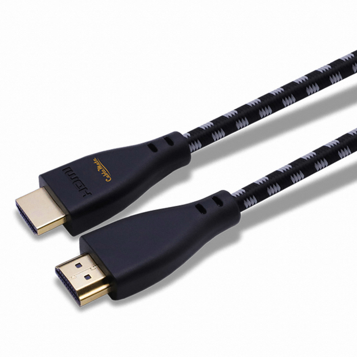 HDMI 2.1v 블랙 메쉬 케이블