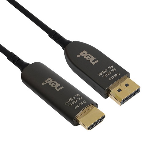 리버네트워크 NEXI DP v1.4 to HDMI v2.1 AOC 광 케이블