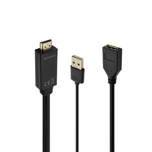 라인업시스템 LANStar HDMI to DP 변환 케이블