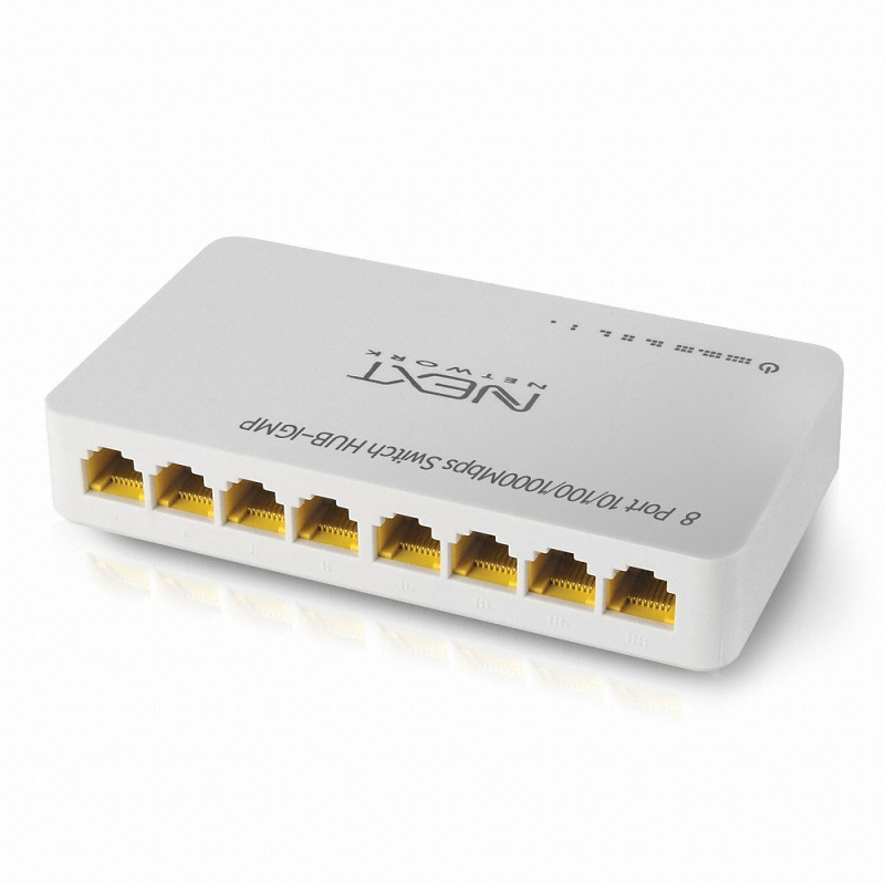 이지넷유비쿼터스  NEXT-6008GH IGMP 스위치허브