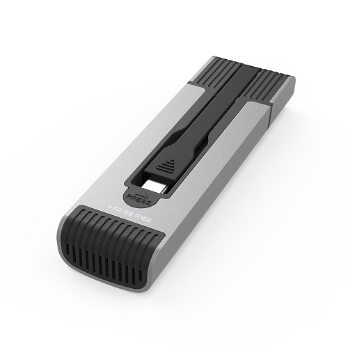 이지넷유비쿼터스 넥스트 USB C to M.2 외장케이스