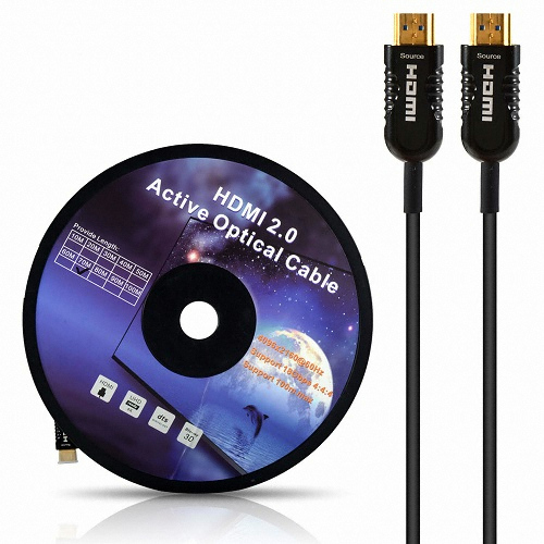 이지넷유비쿼터스 NEXT HDMI2.0a AOC 하이브리드 광케이블
