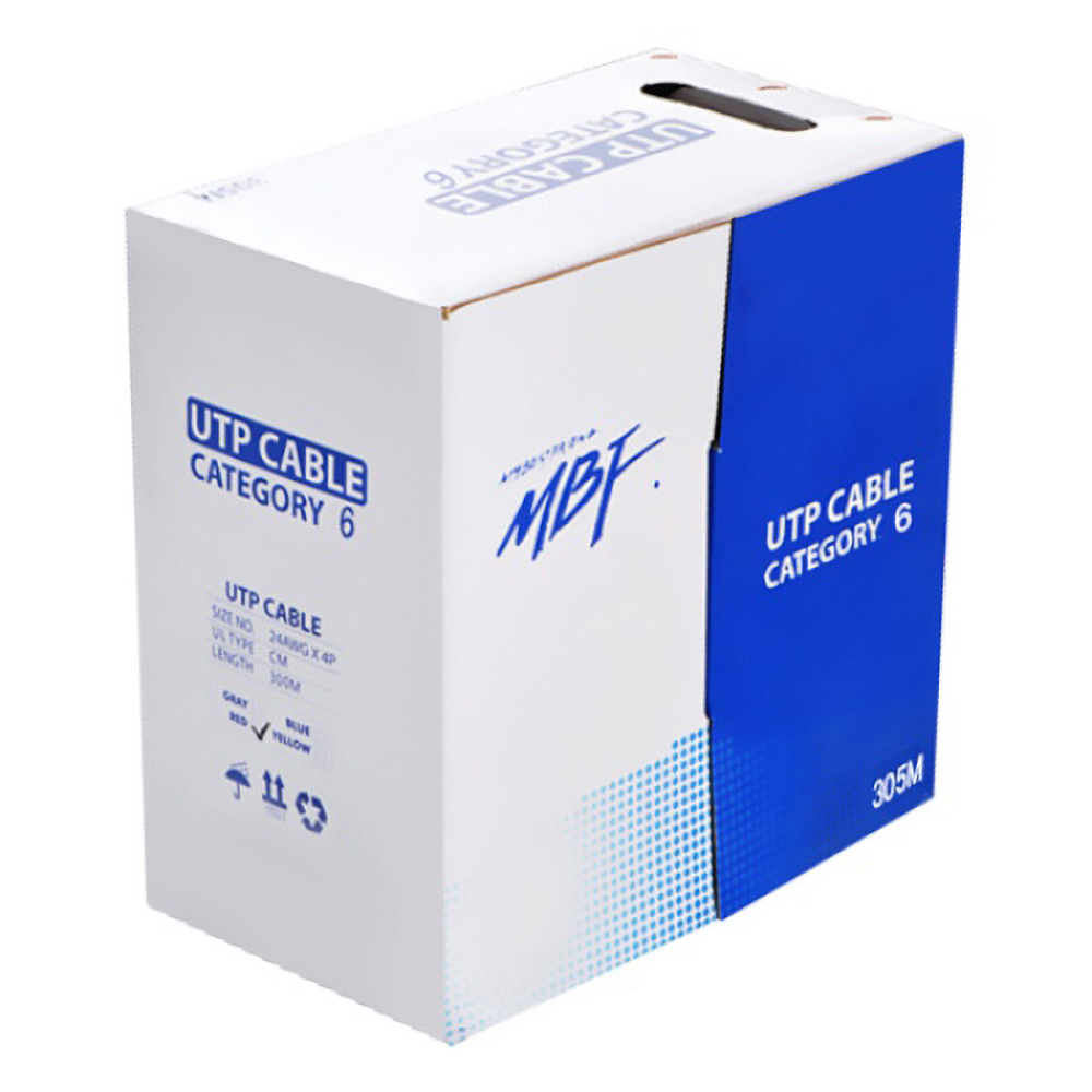 엠비에프  CAT.6 UTP 제작형 랜케이블 박스