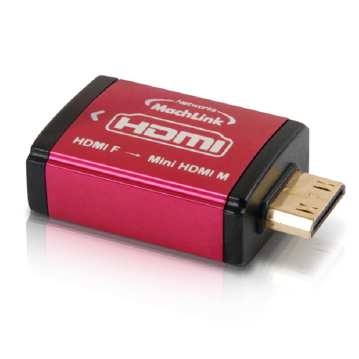 마하링크  HDMI to Mini HDMI 젠더 (ML-H003)