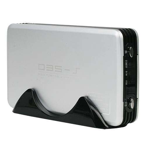 디직스  D35-S 실버 외장케이스