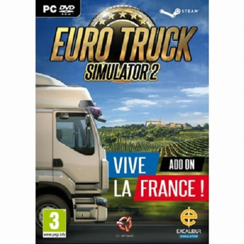 SCS 소프트웨어  유로트럭 시뮬레이터 2 애드온: 비바 프랑스! PC