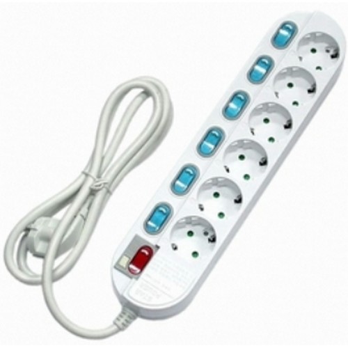 강원전자 NETmate 6구 메인 개별스위치 접지 Safe 멀티탭