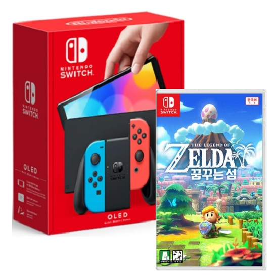 Nintendo  닌텐도 스위치 OLED 1인용 게임 패키지