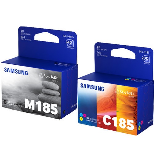 삼성전자  벌크 INK-M185, INK-C185 세트
