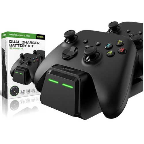 조이트론  XBOX Series 컨트롤러 듀얼 충전독 + 배터리 세트