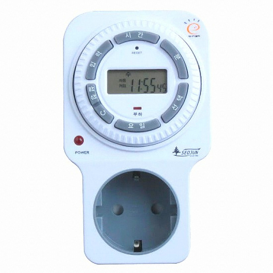 서준전기  디지털 타이머 콘센트 SJD-C16