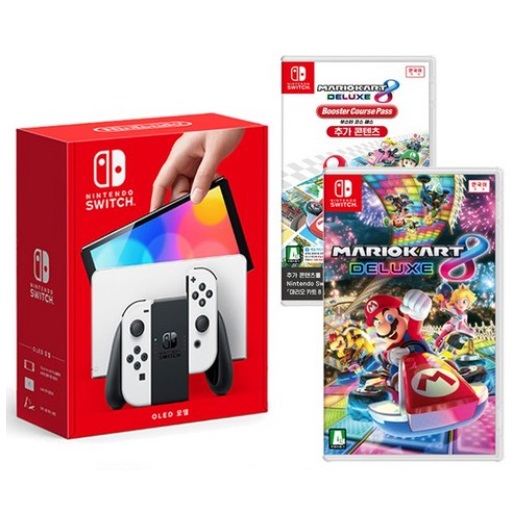 Nintendo  닌텐도 스위치 OLED 4인용 게임 패키지