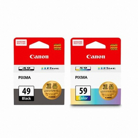 Canon  정품 PG-49, CL-59 세트