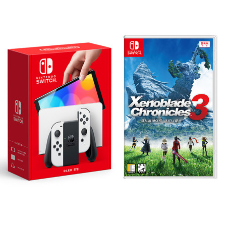 Nintendo  닌텐도 스위치 OLED 1인용 게임 패키지