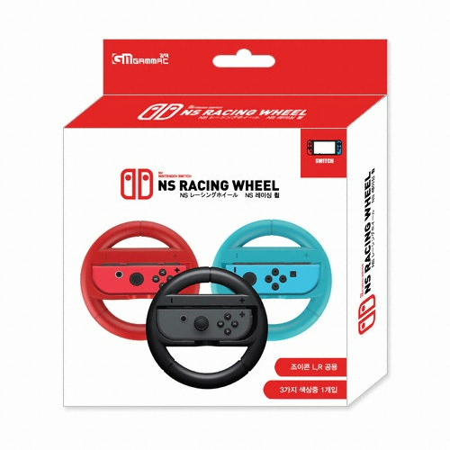 경문엔터테인먼트 겜맥 닌텐도 스위치 조이콘 레이싱 휠