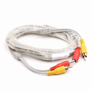 라이트컴 Coms 1RCA + DC 5.5 케이블