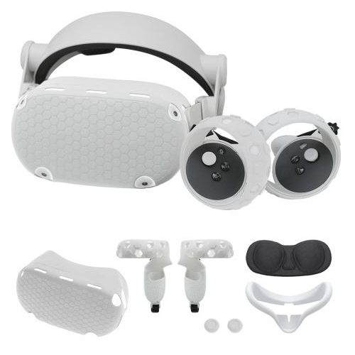 대한  오큘러스 퀘스트2 실리콘 보호 커버 세트 KIT-OQ-04