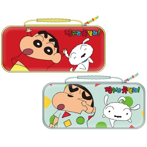 테크라인  닌텐도 스위치 짱구 파우치