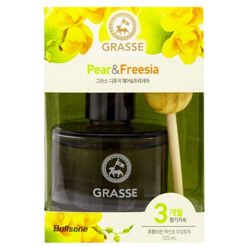 불스원  그라스 디퓨저 방향제 페어 앤 프리지아향 105ml