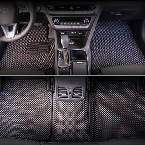 하이원  이중 더블엠보 블랙 EVA 카매트