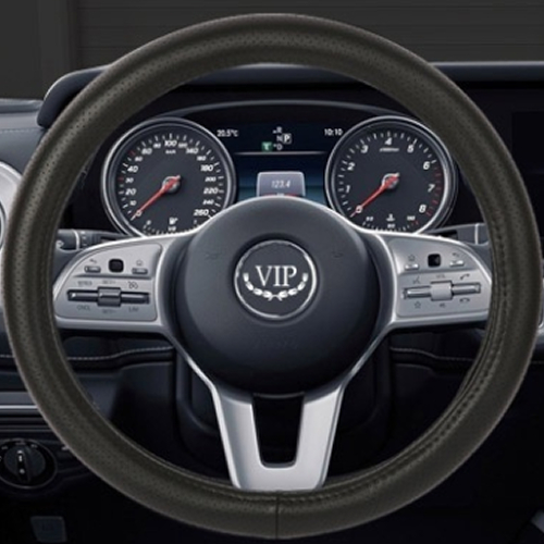 VIP코죤  천연소가죽 순정형 타공 핸들커버