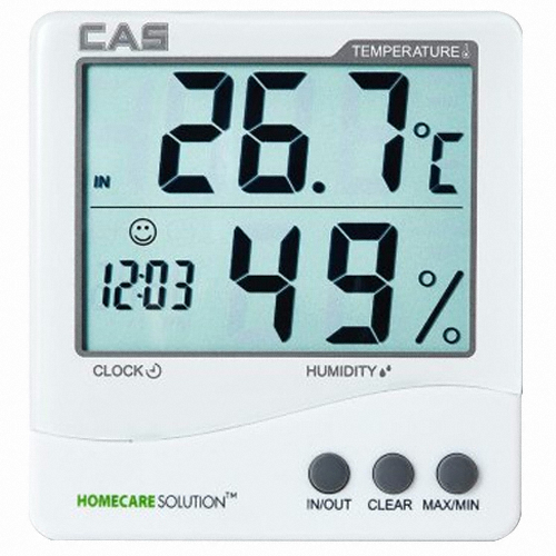 카스 디지털 온습도계 TE-201