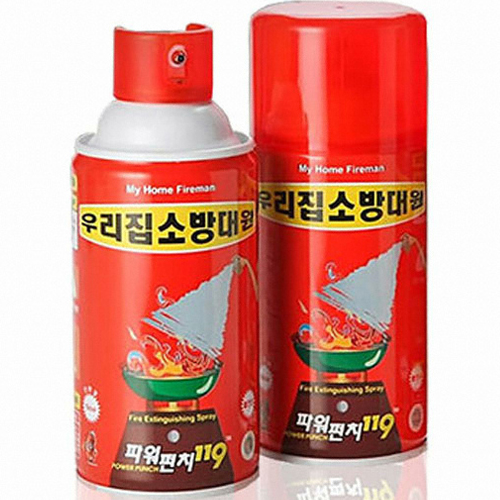 나라시스템즈  파워펀치119 우리집소방대원 소화기 200ml