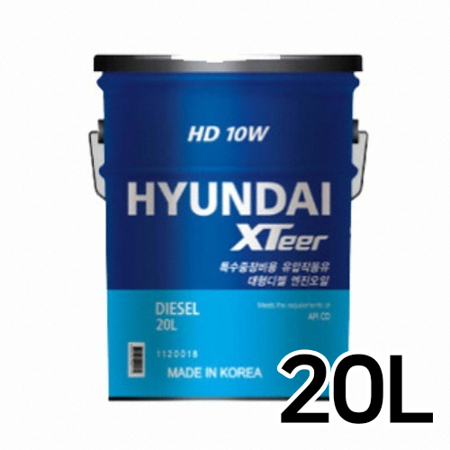 현대오일뱅크  엑스티어 HD 10W40 20L