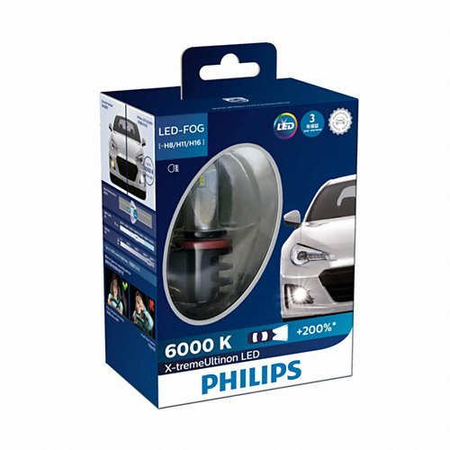 필립스  익스트림 울티논 LED 자동차 안개등