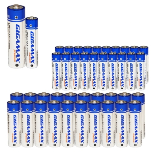 로켓  기가맥스 AA 20알 (벌크) + AAA 20알 (벌크)