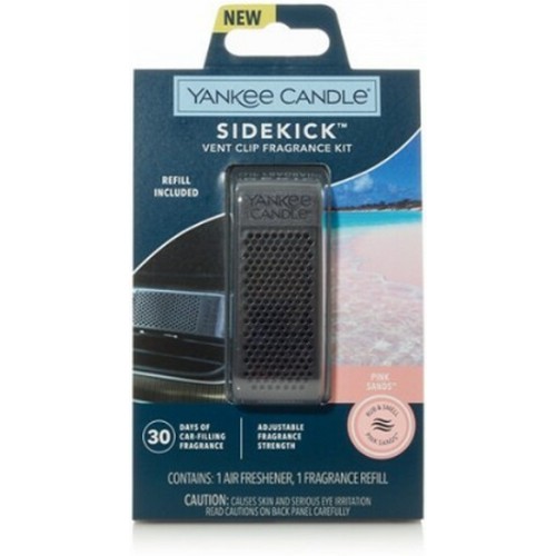 양키캔들  사이드킥 벤트클립 핑크샌즈향