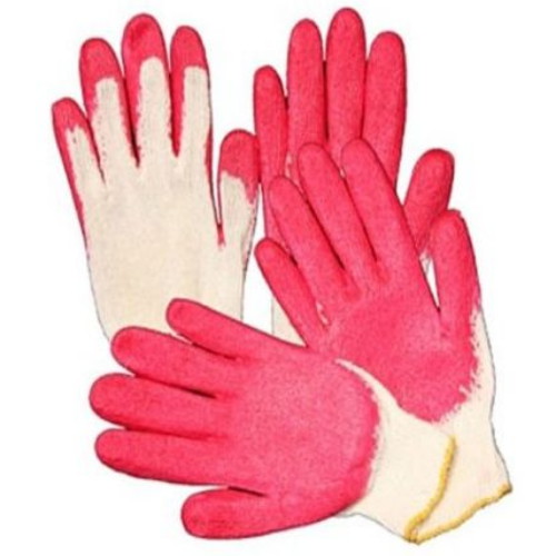 오공  수입 적색 반코팅 장갑