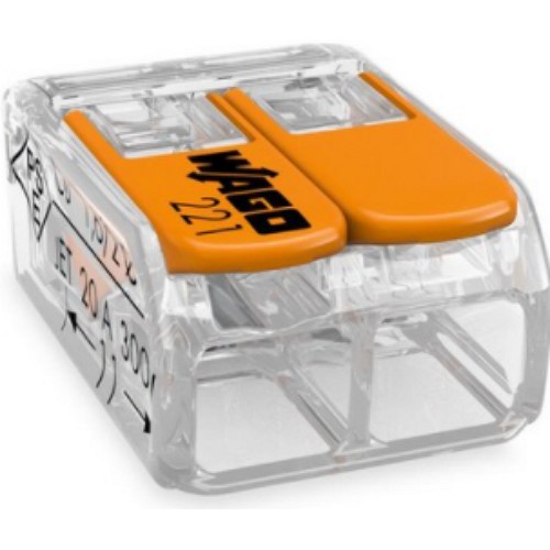 와고  전선 커넥터 모든 전선용 2폴