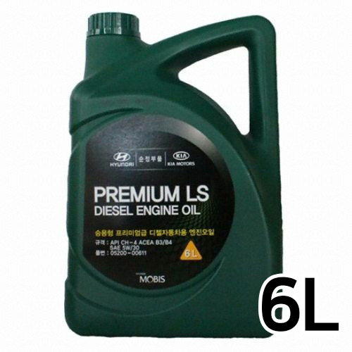 현대모비스  프리미엄 LS 디젤 5W30 6L