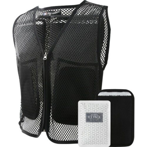 SOS  전체망사 얼음조끼 + 아이스팩 12개