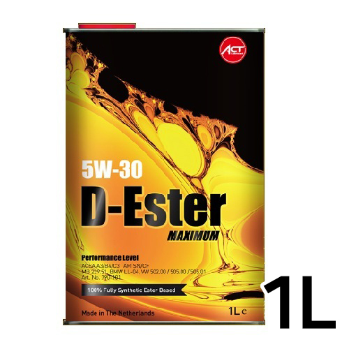 액트루브리칸트 액트루브 디-에스테르 맥시멈 5W30 1L
