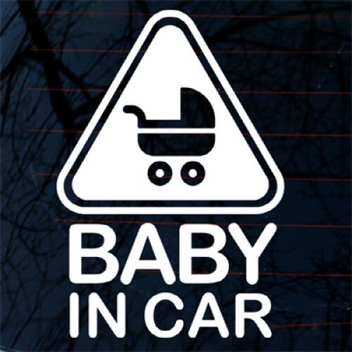 뭉키월드  엠블렘 유모차 Baby On Board 스티커 LSC-456