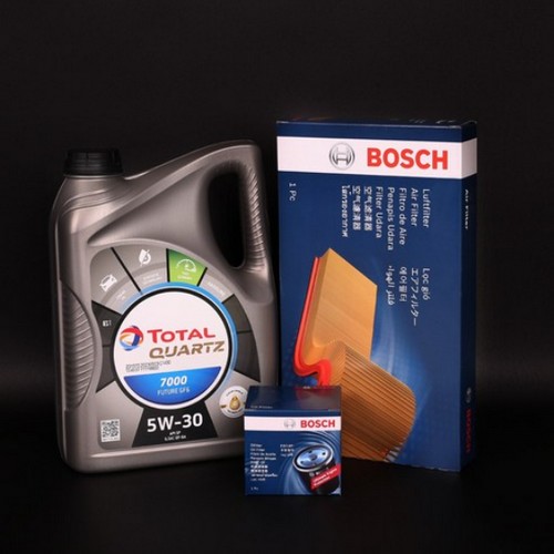 토탈  쿼츠 7000 퓨쳐 GF-6 5W30 4L + 보쉬필터 현대 YF쏘나타