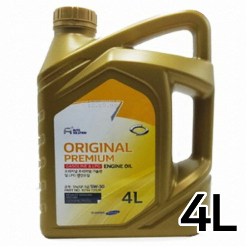 르노삼성자동차  순정 엔진오일 5W30 4L
